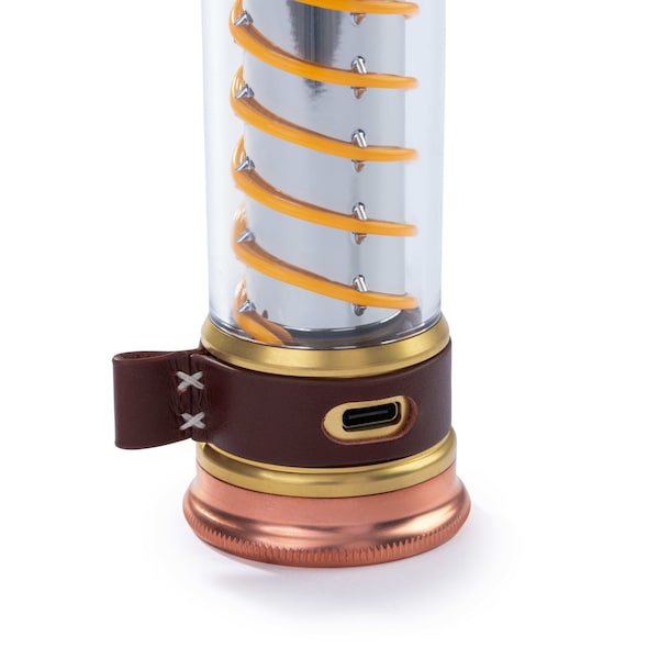 Barebones Edison Light Stick Brass - Battery Powered - Rechargeable- LED Lighting- Camping Lights